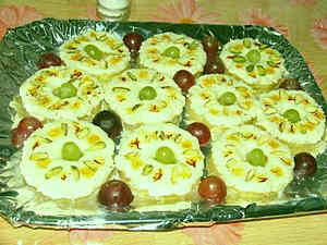 Pineapple Sandesh